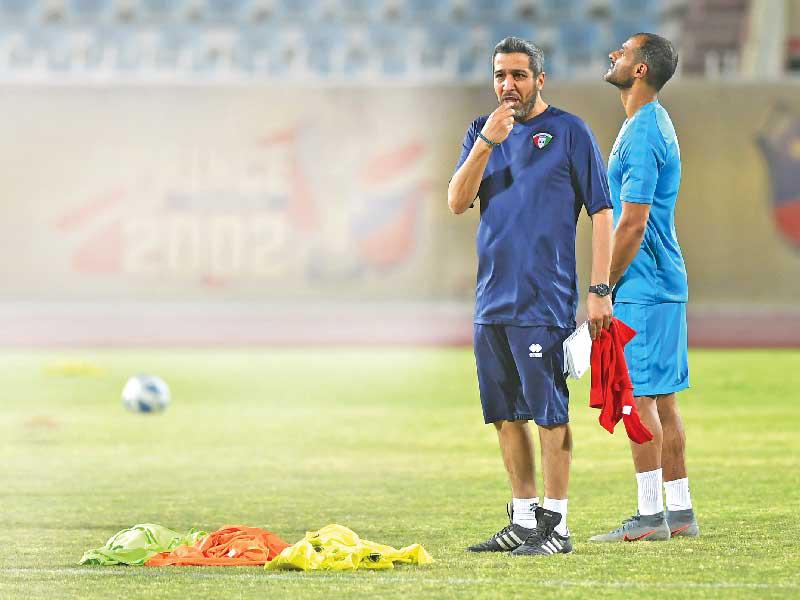 عناد والمطوع في تدريب سابق