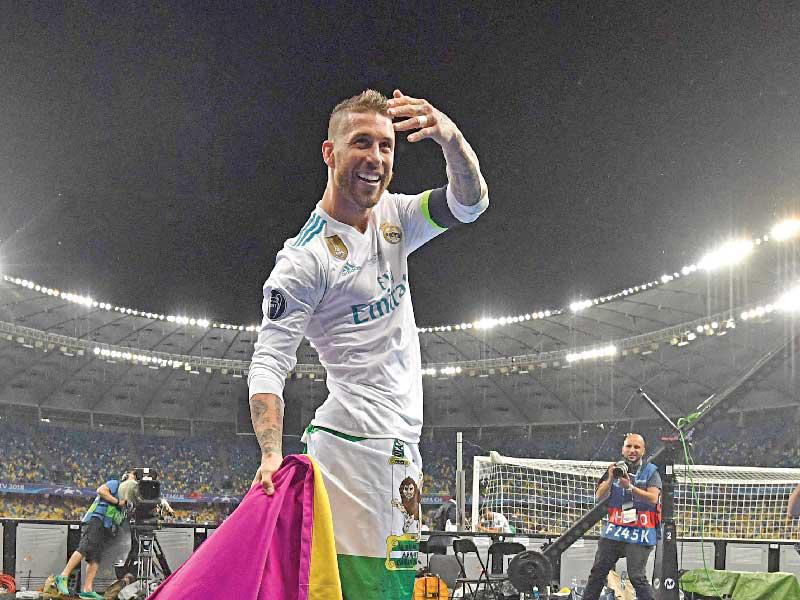  قائد ريال مدريد سيرخيو راموس 