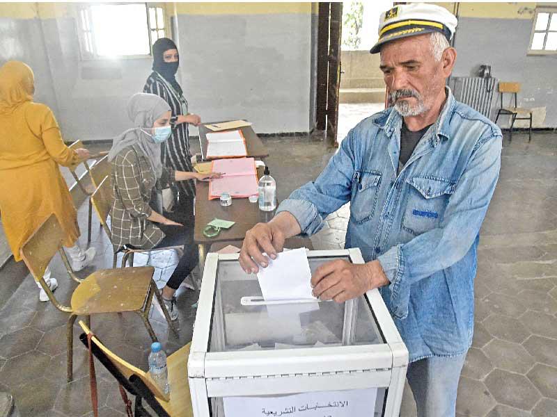 الانتخابات التشريعية في الجزائر 