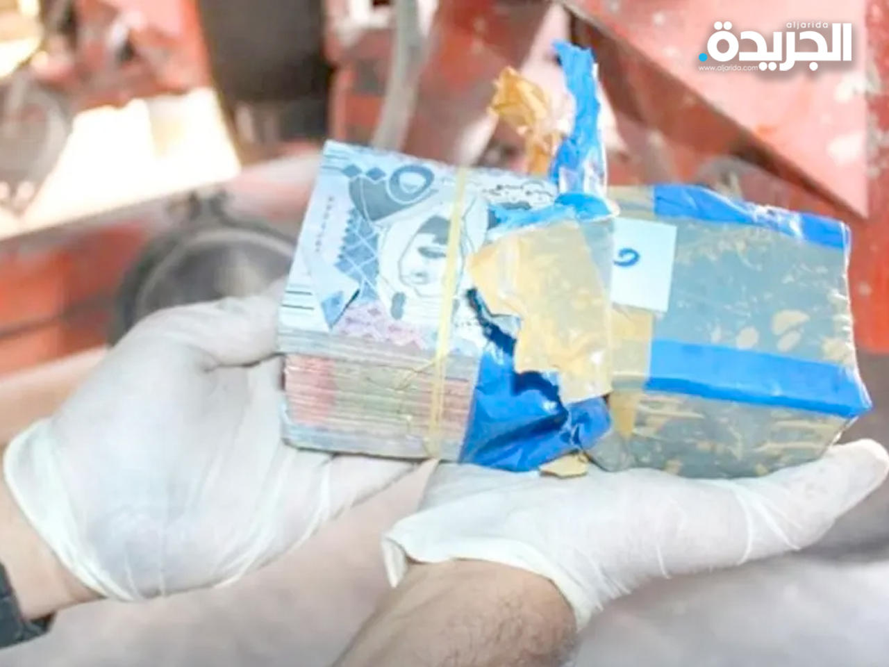 جانب من المضبوطات