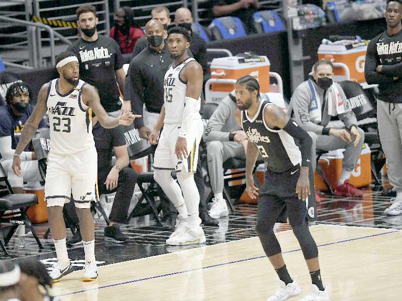 جانب من مباراة  لوس أنجلس كليبرز