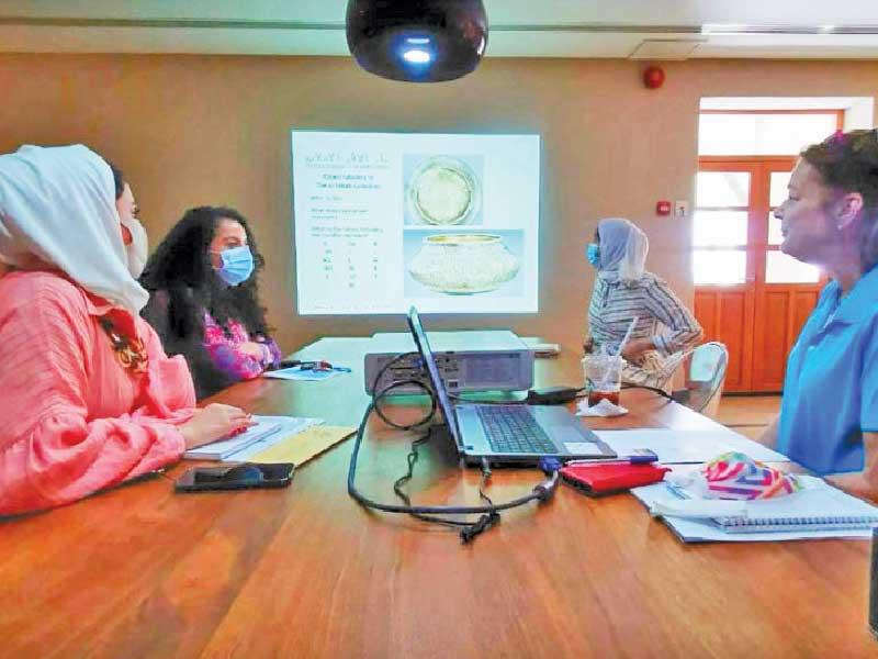 من أجواء ورشة التدريب 