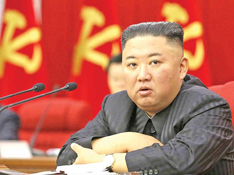 زعيم كوريا الشمالية كيم جونغ أون 