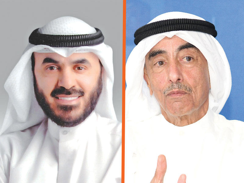 النائبان بدر الحميدي وأسامة المناور