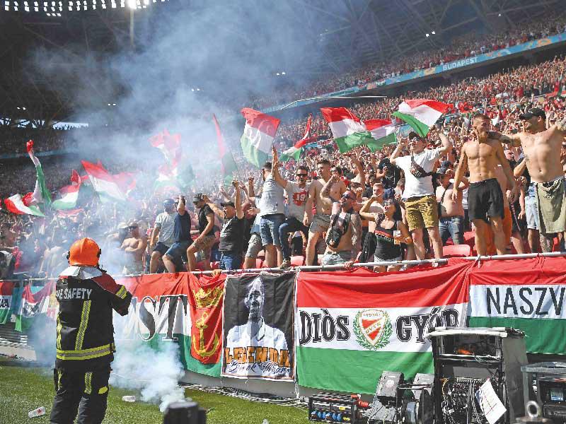 جماهير المنتخب المجري