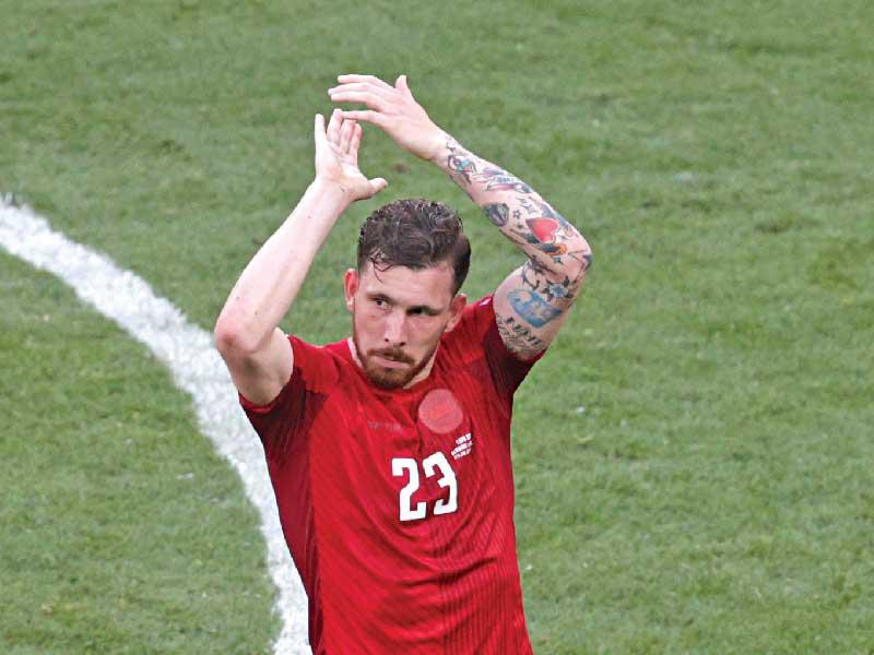 هويبيرغ نجم منتخب الدنمارك