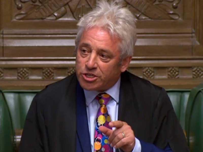 الرئيس السابق لمجلس العموم البريطاني جون بركاو 