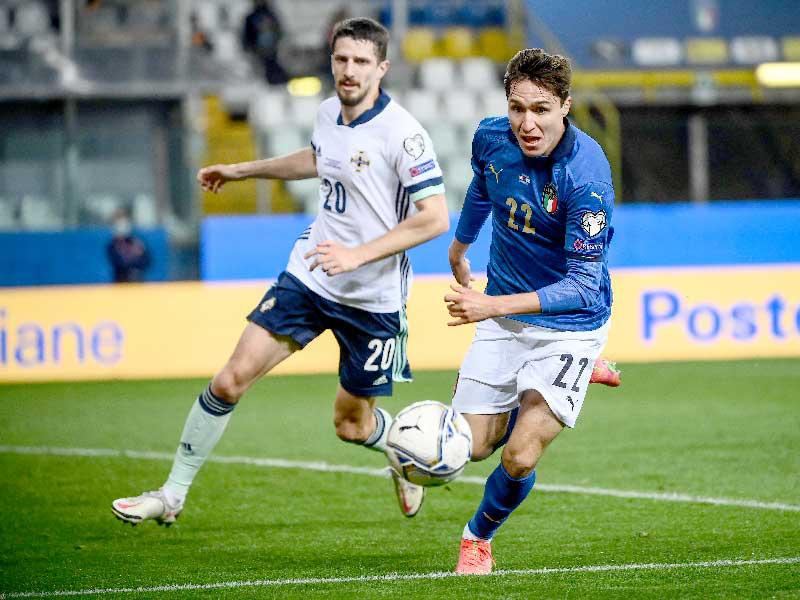 لاعب المنتخب الإيطالي  فيدريكو كييزا