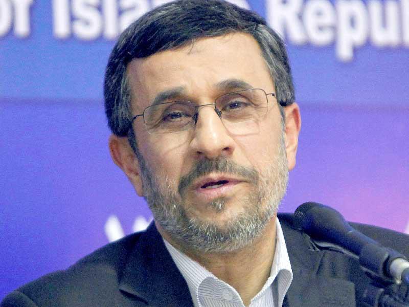 الرئيس الإيراني الأسبق محمود أحمدي نجاد