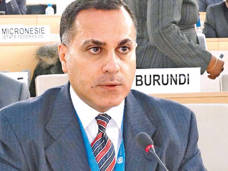 مندوب الكويت الدائم لدى الأمم المتحدة والمنظمات الدولية الأخرى في جنيف، السفير جمال الغنيم