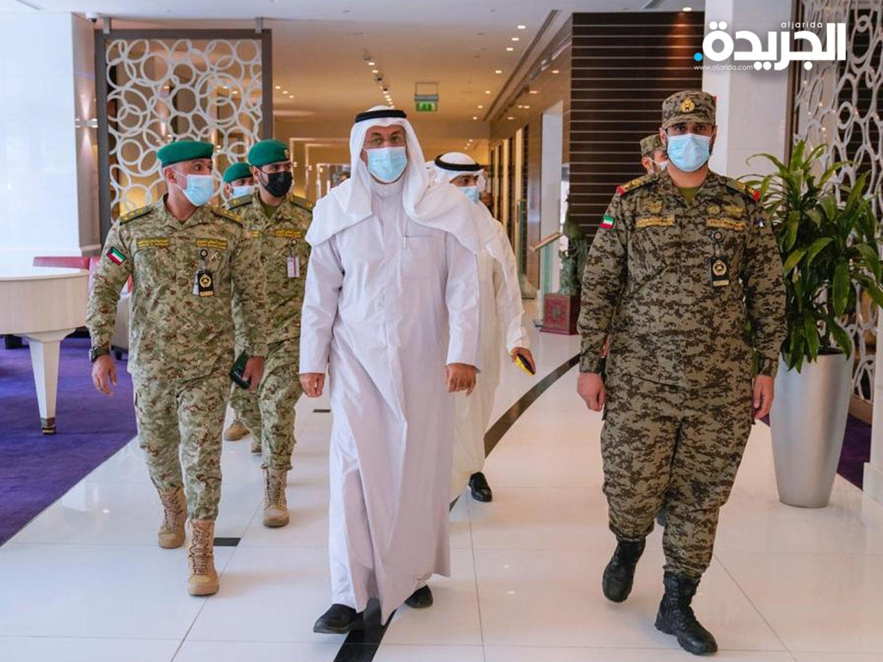 النواف خلال الجولة