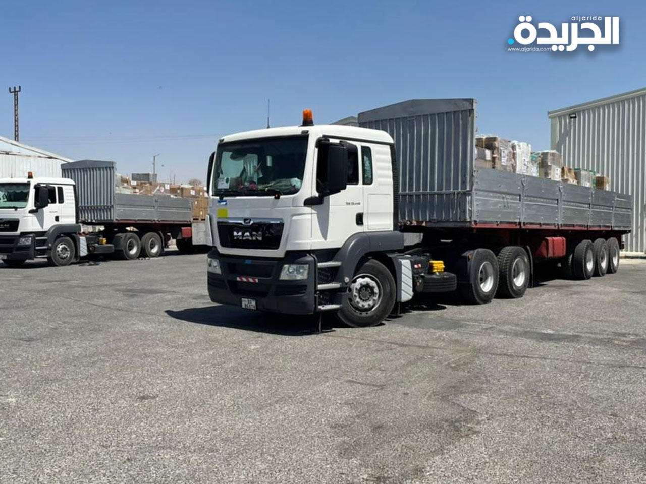 انطلاق قافلة مساعدات «فزعة للأقصى» الكويتية