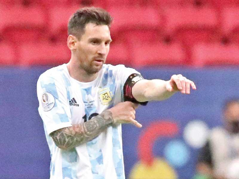  النجم الأرجنتيني ليونيل ميسي