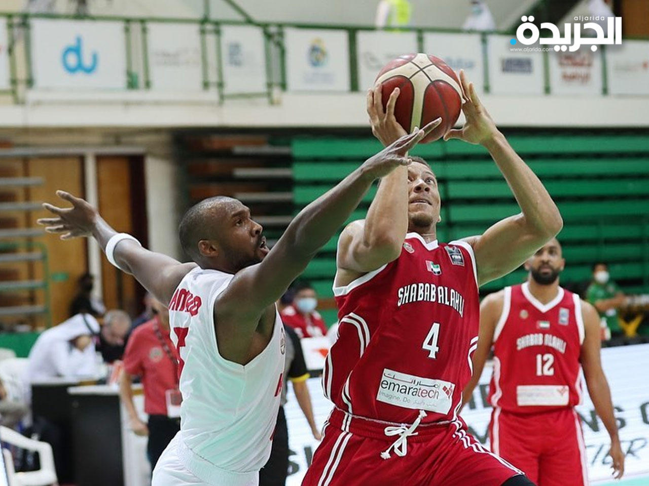 جانب من المباراة