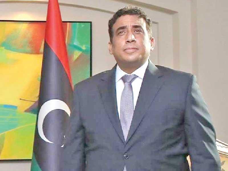 رئيس المجلس الرئاسي الليبي محمد المنفي