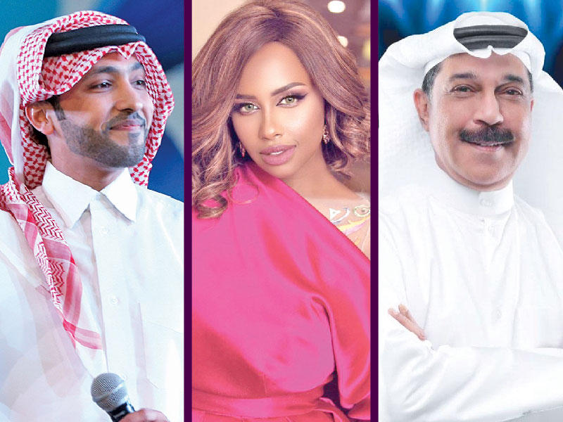 عبدالله الرويشد - داليا مبارك - فهد الكبيسي 