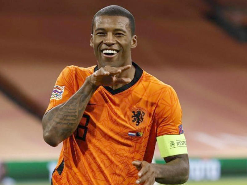 قائد المنتخب الهولندي جيورجينهو فاينالدوم 