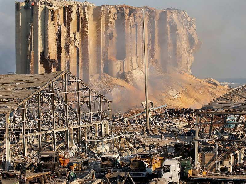 انفجار مرفأ بيروت