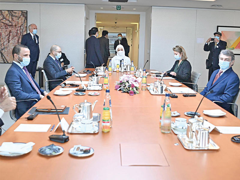 الوفد الكويتي يجري مباحثات رسمية مع رئيس البرلمان الأوروبي