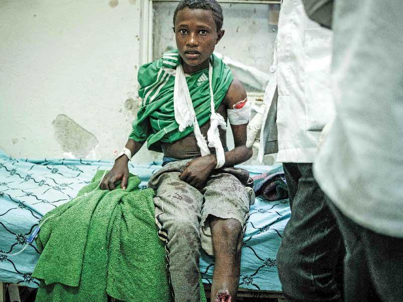 غارة على تيغراي 