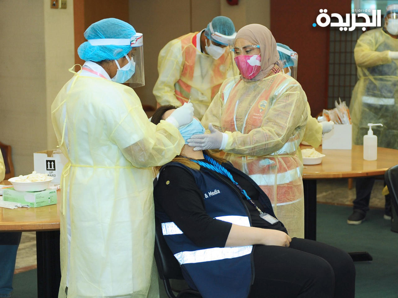 نسبة الاصابات لعدد المسحات بلغت 11.99 في المئة