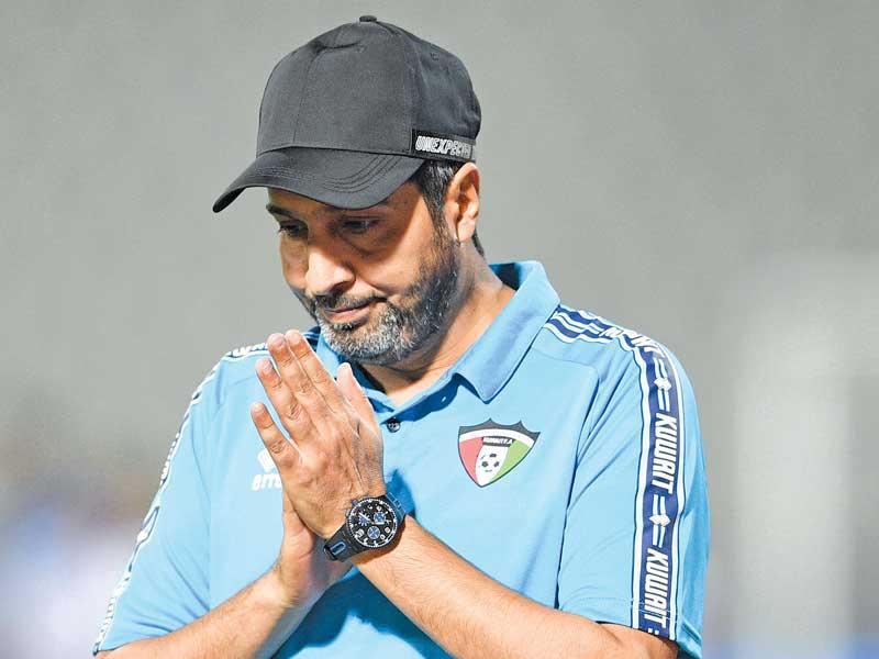 ثامر العنزي مدرب المنتخب الكويتي