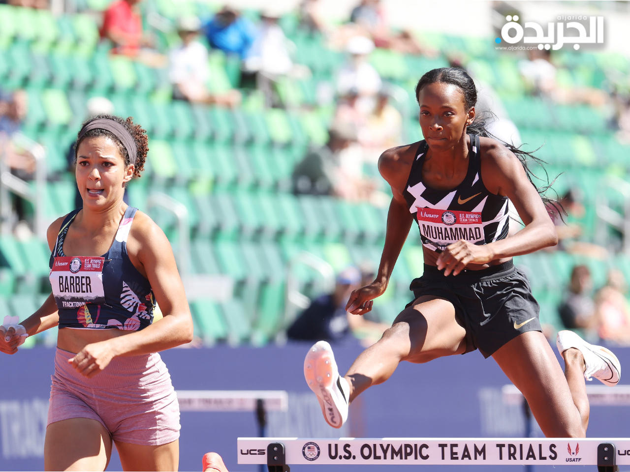 دليلة محمد تواجه ماكلافلين في نهائي 400 متر حواجز