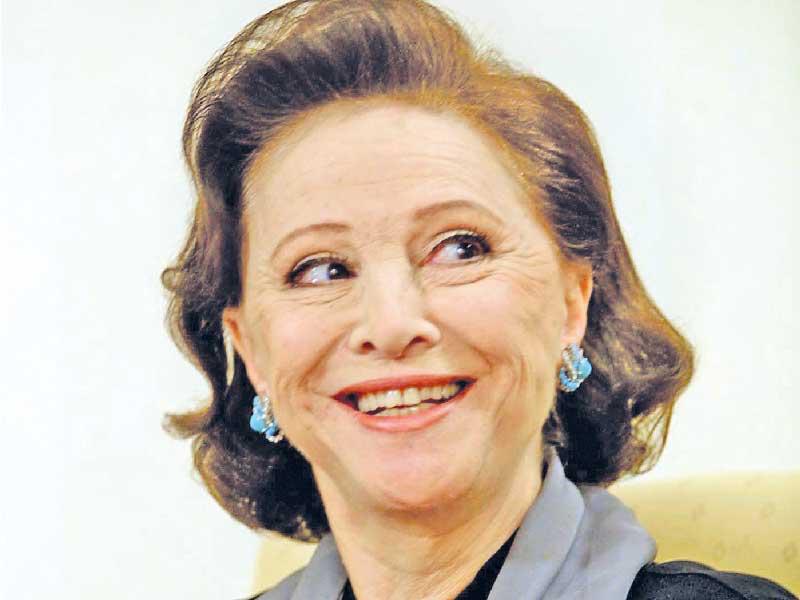 الممثلة الراحلة فاتن حمامة 