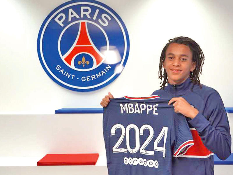  إيثان شقيق مبابي