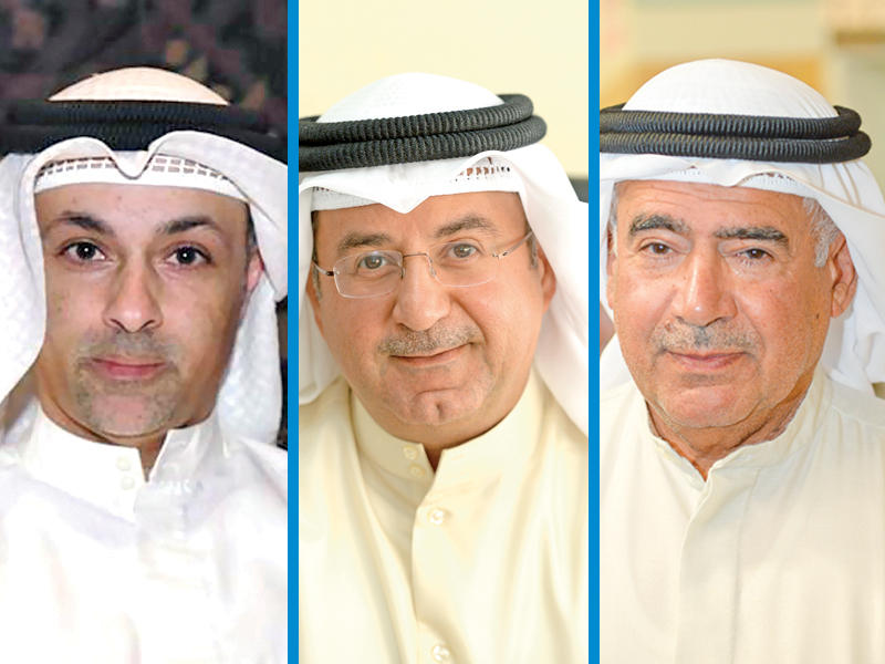  رئيس مجلس ادارة شركة سدير للتجارة والمقاولات طارق المطوع - الخبير الصناعي احمد النوري -  رئيس الاتحاد الكويتي للمطاعم والمقاهي والتجهيزات الغذائية فهد الأربش