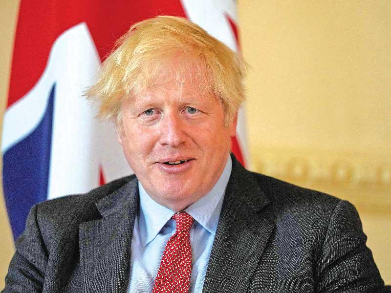 رئيس الوزراء البريطاني بوريس جونسون
