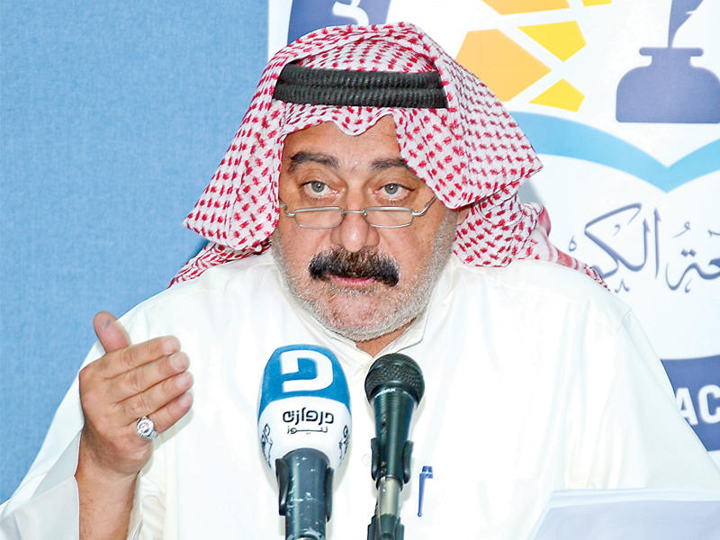 رئيس جمعية أعضاء هيئة التدريس بجامعة الكويت د. إبراهيم الحمود 