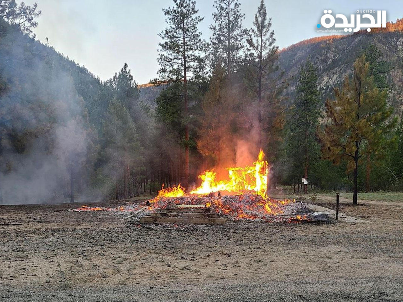 إحراق كنيستين كاثوليكيتين في أراض للسكان الأصليين في كندا