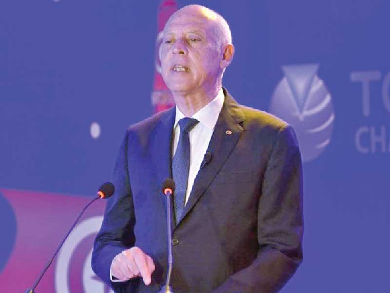 رئيس الجمهورية التونسية قيس سعيد