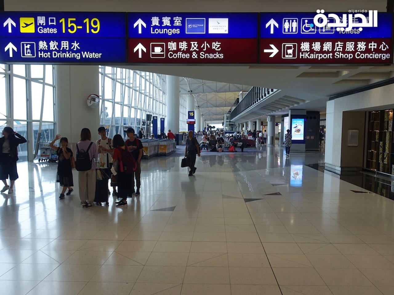 هونغ كونغ تحظر الرحلات القادمة من بريطانيا