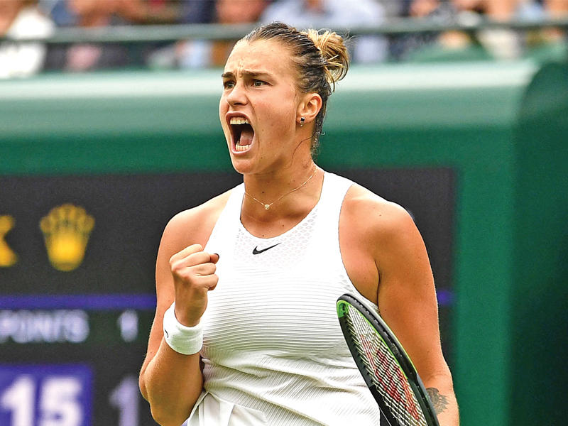  البيلاروسية، أرينا سابالينكا