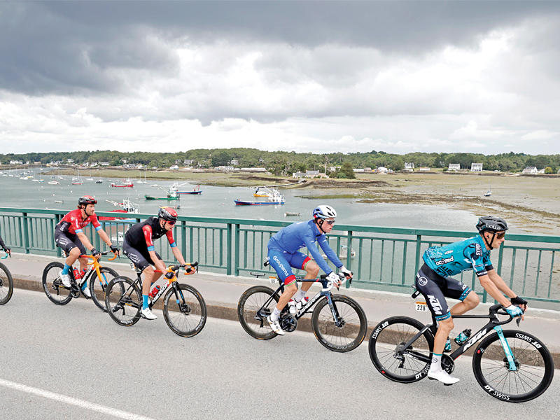 جانب من منافسات طواف فرنسا