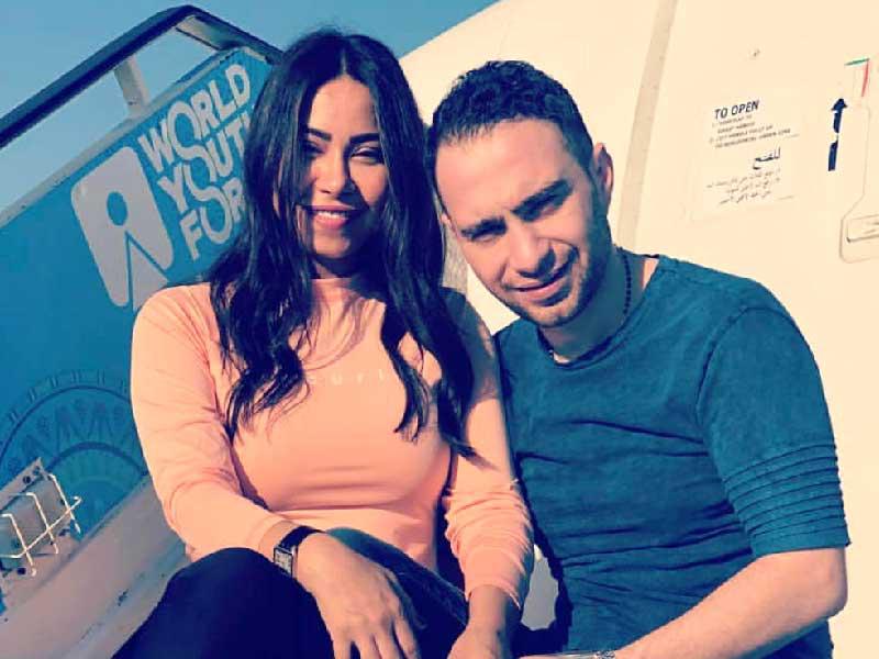 حسام حبيب وشيرين عبدالوهاب 