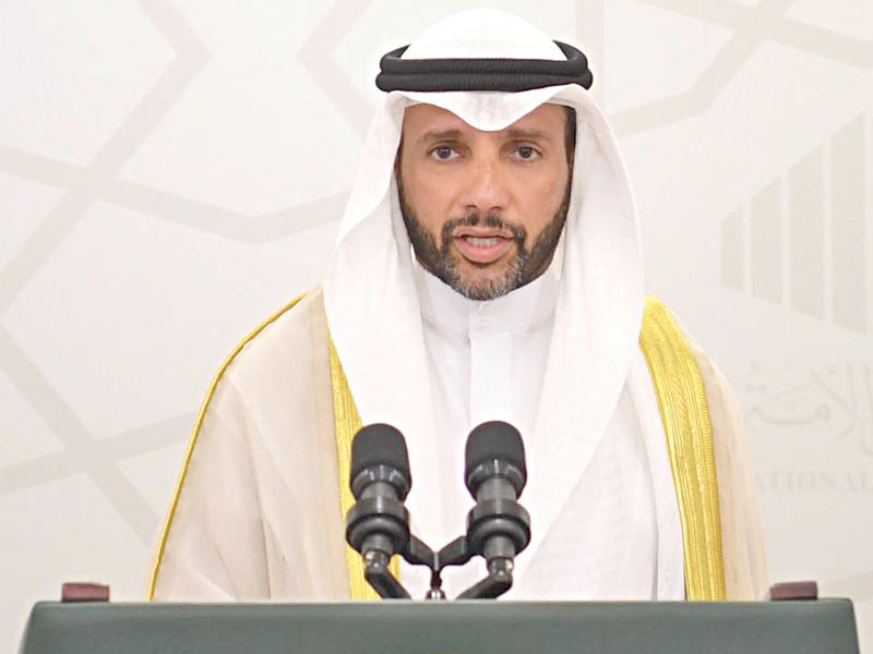 رئيس مجلس الأمة مرزوق الغانم