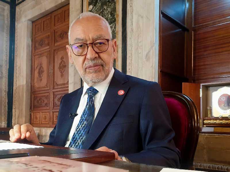 رئيس حركة النهضة، رئيس البرلمان التونسي، راشد الغنوشي