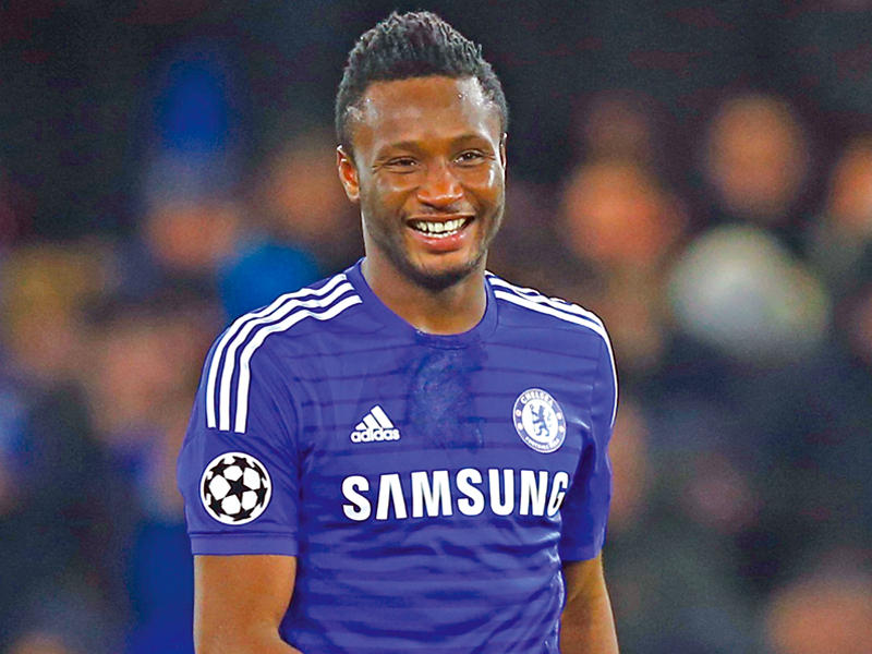  اللاعب النيجيري جون أوبي ميكيل