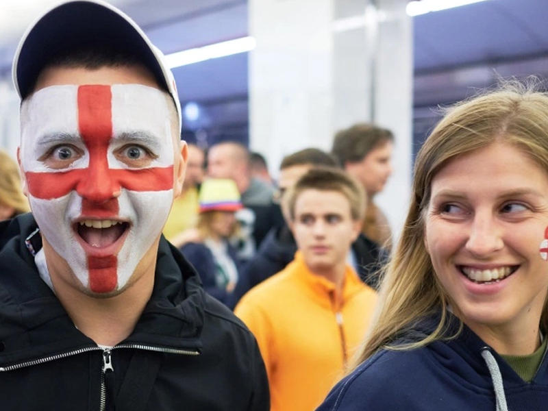 مشجعو المنتخب الانكليزي