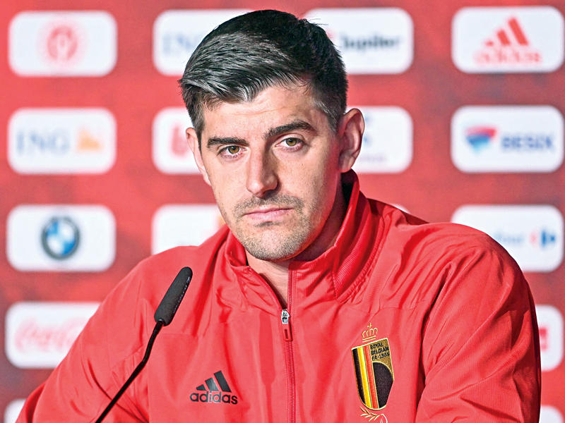 حارس المرمى البلجيكي تيبو كورتوا