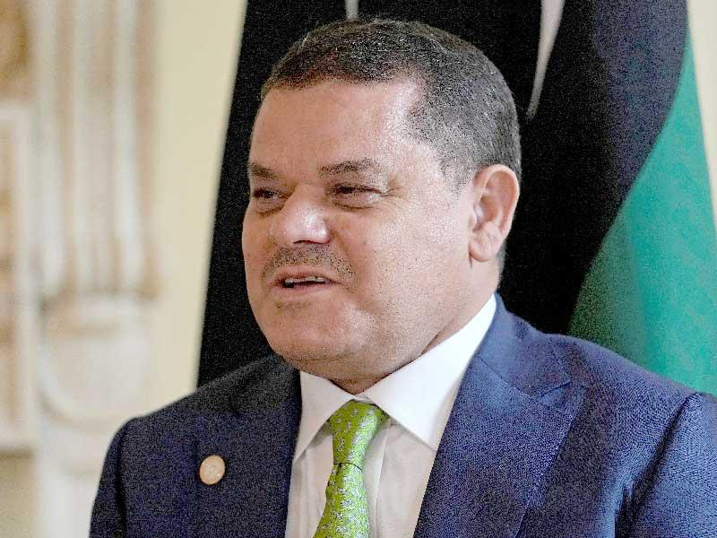 رئيس الحكومة الليبية عبد الحميد الدبيبة