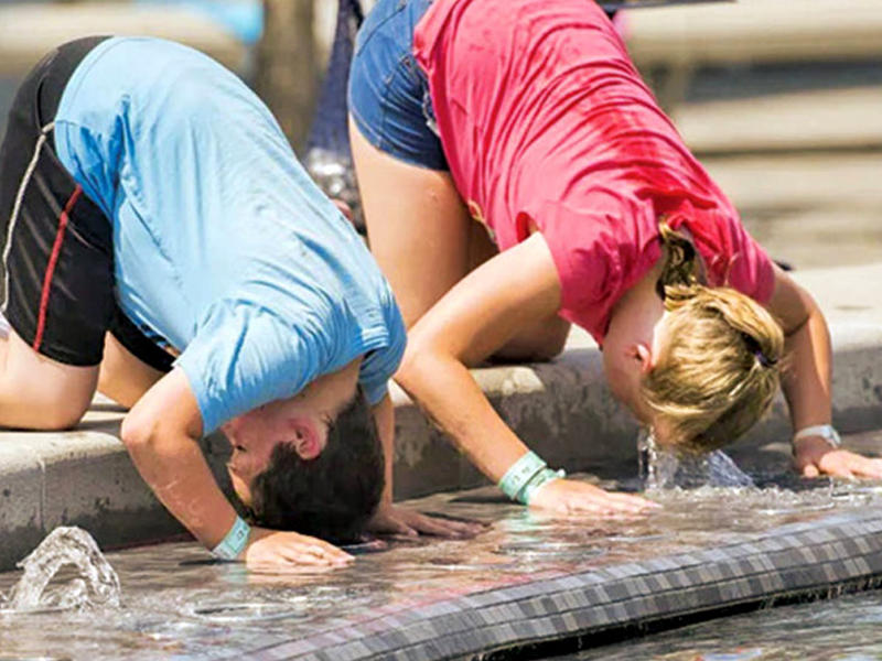 ارتفاع الحرارة في كاليفورنيا