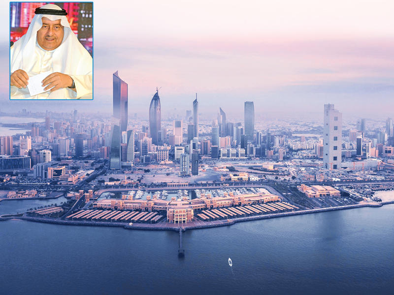 مدينة الكويت وفي الإطار يظهر عضو المجلس الأعلى للتخطيط المشرف على برنامج التخصيص علي البدر