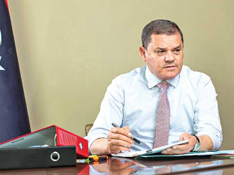 رئيس حكومة الوحدة الوطنية الليبي عبدالحميد الدبيبة