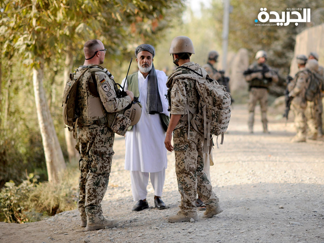 أفراد من الجيش الألماني في أفغانستان