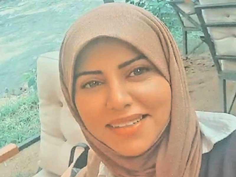 المخرجة ريم مرزوق