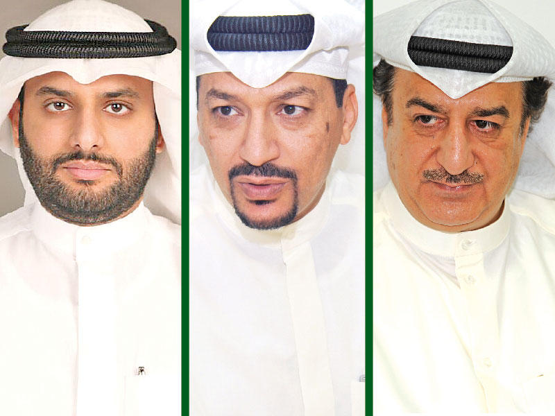  نائب رئيس الاتحاد الكويتي لوسطاء العقار، عماد حيدر-  نائب رئيس الاتحاد الكويتي لمقيمي العقار عبدالعزيز الشداد - الخبير العقاري أحمد الأحمد